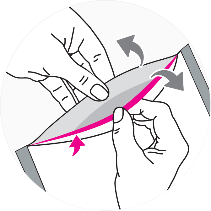 Diagram of a child guard zipper